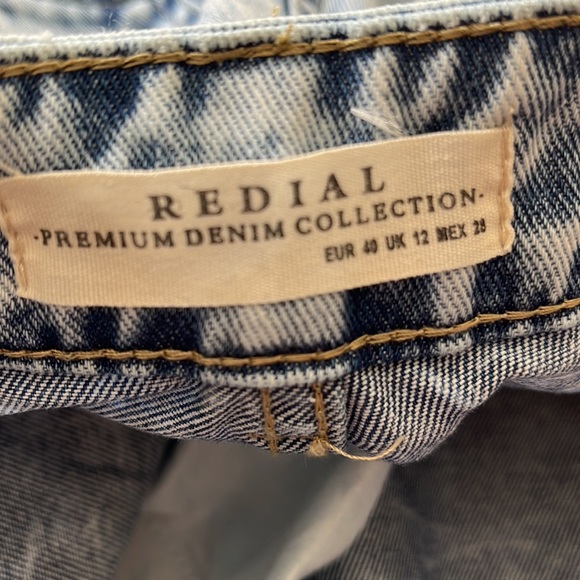 Redial 80s highwaisted peg leg jean stonewashed - Picture 14 of 16